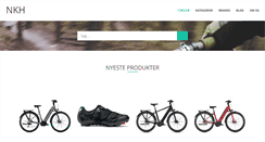 Desktop Screenshot of nkh.dk